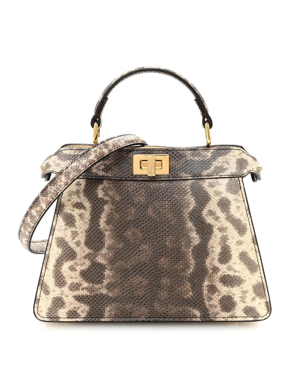 Fendi Lizard Togo Lucido Petite #364098F49B